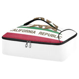 SyXIOP Insulated Casserole Carrier Bag California State Flag