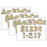 Travel the Map Bold Block 4 Letters Combo Pack, 230 Per Pack, 3 Packs