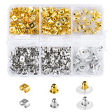 6 Styles Earring Backs for Studs/Droopy Ears/Heavy Earring,170 Pcs Clear Metal Backs Replacements Hypoallergenic Backings Clutch