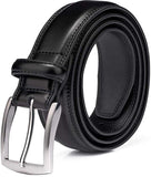 Men & Women Black Artificial Leather Belt ()_322