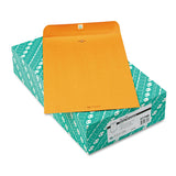 Quality Park 37798 Clasp Envelope, 10 x 15, 32lb, Brown Kraft, 100/Box