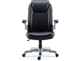 STAPLES Sorina Bonded Leather Chair, Black, 2/Pack (58262VS)