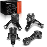 A-Premium 4PCS Engine Motor Mount and Transmission Mount and Torque Strut Mount Set Compatible with Toyota Camry LE SE XLE 2002