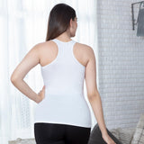 Trylo Camisole Racer Back - White - Xl,WHITE,,B0BYZ2HB4K