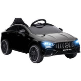 Qaba Mercedes-Benz AMG CLA 45 Licensed 12V Kids Electric Car, Battery Powered Ride on Car with Remote Control, Transport Wheels,