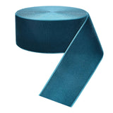 Chenkou Craft 5 Yards 1 1/2 Velvet Ribbon Lots Bulk Christmas Decoration,Gift Packing (Turquoise, 1 1/2 (40mm))
