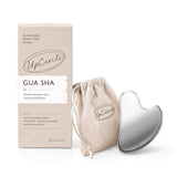 UPCIRCLE Gua Sha Facial Tool - Relieves Tension, Aids Lymphatic Drainage + Boosts Circulation for A Healthy Glow - Stainless Ste