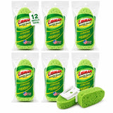 Libman 1131 Gentle Touch Dish Wand Refills, NonScratch Cellulose Sponge Heads with Scraper, Fits Libman #1130 Foaming Dish Wand