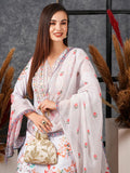 Anni Designer Women'S Cotton Blend Straight Printed Kurta With Pant & Dupatta (Try Cream_Xxl_Cream_Xx-Large),Cream,2XL,,,