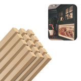 Pine Square Dowels (3/4 x 36, Pack of 15) | Variety of Diameters & Wood Species | Unfinished Wooden Dowel Rods for Crafts & DIY
