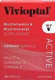 Vivioptal ACTIVE Multivitamin & Multimineral Supplement 30 Softgels