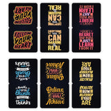 woopme Set of 6 Follow Your Heart Magnetic Bookmark for Book Lovers Readers Students Gift Magnetic Page Clips Folding