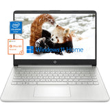 HP 14 Laptop for Student and Business, Ultral Light Laptops, Intel Celeron N4120(Quad-Core),16GB RAM,384GB Storage(128GB eMMC+25