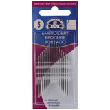 DMC 17655 Embroidery Hand Needles, 15Pack, Size 5