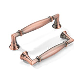 khtumeware 10 Pack 3 Inch(76mm) Brushed Antique Copper Cabinet Pulls Heavy Duty Soild Cabinet Handles Kitchen Cabinet Hardware f
