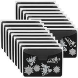 UNIMEIX 36 Pcs Magnetic Sheets for Die Storage Stamp and Die Storage Pockets Die Cut Storage for Card Making (18 Pcs Sheets+ 18