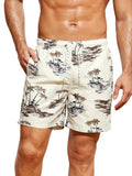 Toplot Regular Fit Printed Boxer Shorts For Men (Tree-Shorts-5130-Beige-L),Beige,,B0CJ4VNXCQ