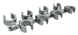 Martin BC8K 8 Piece , 12 Piont , Flare Nut Crowfoot Wrenches , 5/8 1 1/16, Clip Rail , Chrome finish
