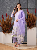 Gosriki Women'S Cotton Blend Straight Printed Kurta With Pant & Dupatta (Gosala Purple-Gs_L_Purple_Large),Purple,,B0D5VK2XLR