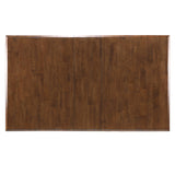 Sunset Trading Simply Brook 72 Rectangular Extendable Dining Table | Amish Brown | Seats 8
