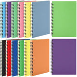 Leelosp 12 Pcs Small Spiral Notebook,Colorful,5 X 7 Inch