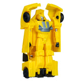 Transformers EarthSpark 1-Step Smash Changers Bumblebee 4-Inch Action Figure, Robot Toys for Boys and Girls 6 and Up