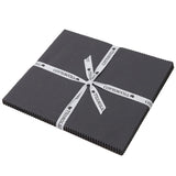 COTTONVILL Solid 60 Colors Precut Fabric 20COUNT Cotton for Quilting (10inch Square, 02-Black)