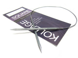 Kollage Square Circular 32Inch (81Cm) Knitting Needle Firm Cable; Size Us 10.5 (6.5Mm)