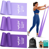 WALITO Resistance Bands for Working Out, Exercise Bands for Women and Men, Workout Bands for Physical Therapy, Stretch, Recovery