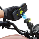 BONE Moto Tie Connect Kit 3 - Handlebar, Magnetic Motorcycle Phone Mount, Detachable & 360 Rotatable, Heavy Duty & Shock-Absorbi