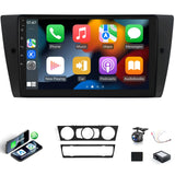 XGU Car Stereo for BMW 3 Series 328i 335i 325i E90 E91 E92 E93 2005-2011 Radio Apple CarPlay Android Auto, 9inch IPS Touch Scree