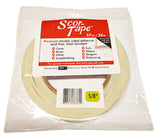 Scor-Tape 0.625 (5/8) wide x 27 yards long, double sided adhesive