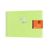 MENORAH A5 Sketch Book for Artists140 GSM Dry Mixed Media (58 Sheets/116 Pages) Art Journal (Size14.8 cm x 21.0 cm) Hard