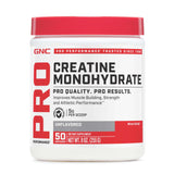 GNC Pro Performance Creatine Monohydrate Powder for Women & Men, 5g Creatine Per Serving, Muscle Building, Energy Production, En