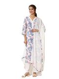Libas Women'S Pure Cotton Kurta Sets (99311_White_Xl)