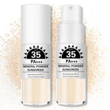IONSGAKO Mineral Sunscreen Powder for Scalp and Hair SPF 35 PA+++ Scalp Sunscreen Powder with Broad Spectrum UV Protection, Ligh