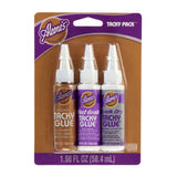 Aleenes TACKYPK25803 Try Me Size Tacky Pack .66oz 3/Pkg, Original, Fast Grab & Quick Dry