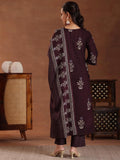 Libas Women'S Cotton Kurta Set (36913 Brown S