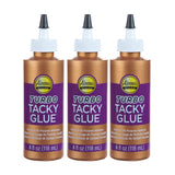 Aleenes Turbo Tacky Glue, 4 FL OZ 3 Pack, Multi