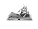 Metal Earth Moby Dick Book Sculpture 3D Metal Model Kit Fascinations