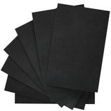 IOOLEEM Black Felt Sheets, 30pcs Pre-Cut 7x11.3 (Close to A4 Size) for Crafts, Sewing