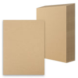 Golden State Art, 10 pack 9x12 Corrugated Cardboard Sheets Cardboard Inserts Flat Cardboard Layer Pads for Packing, Mailing or A