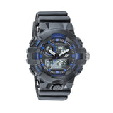 Sf Hustler Analog-Digital Grey Round Dial Men'S Sport Watch-77117Pp05W