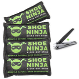 Charcoal Shoe Deodorizer Inserts - Shoe Odor Eliminator - Activated Charcoal Shoe Deodorizer Bags to Absorb Shoe Smell - Pack of