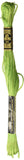 DMC 117703 Six Stranded Cotton Embroidery Floss, Chartreuse, 8.7Yard