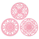 Extra Thick Silicone Trivet Mat for Hot Dishes, Hot Pots and Pans, Pot Holder, Hot Pad to Portect Your Table and Countertop, Kit