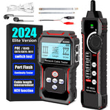 NF-8209S Network Cable Tester, RJ45 Ethernet Tester for POE/Cat5/Cat7/Cat6a/Cat6/Cat5e, Wire Mapper, Length, Open/Short, Wire Fa