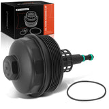 A-Premium Oil Filter Housing Cap Assembly Compatible with BMW 320i, 323Ci, 323i, 323is, 325Ci, 325i, 325xi, 328Ci, 328i, 328is,