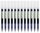 Gullor Liquid Ink Pens, 0.5mm Fine Point, Quick Dry for Writing, Note Taking and Drawing, Blue Ink, 48 Pieces