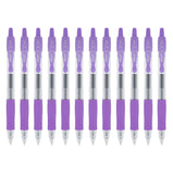 Pilot G2 Retractable Gel Pens, Extra Fine Point, Purple Ink, 0.5 mm, 12 Pack (31107)